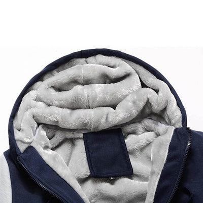Jaqueta polar de inverno para homens