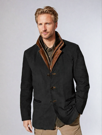 Collin - Elegante chaqueta vintage para hombre