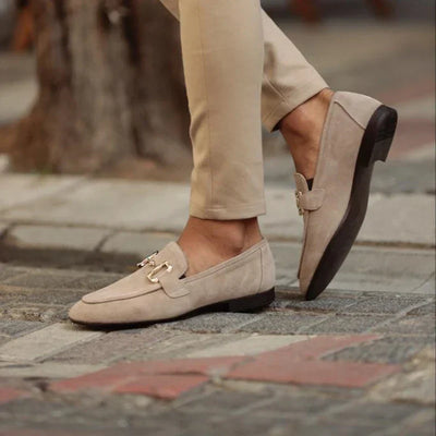 Mocassins de negócios elegantes para homens