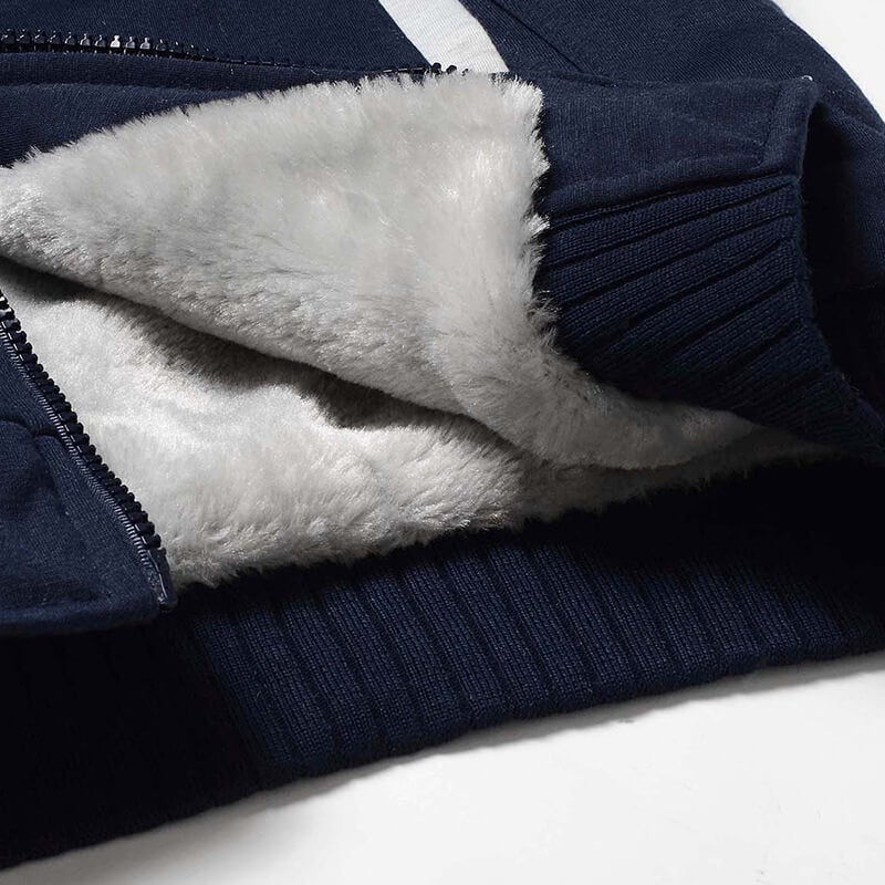 Jaqueta polar de inverno para homens