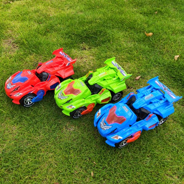 LED car for dinosaurs