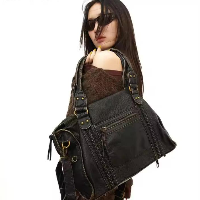 Bolsa de couro vintage de Vera