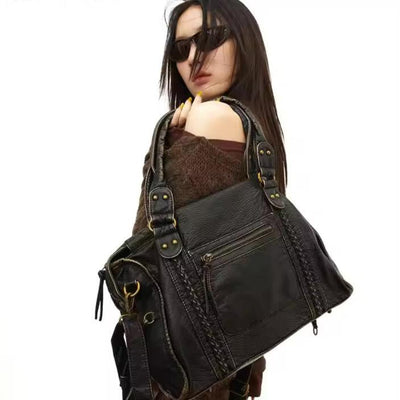 Bolsa de couro vintage de Vera