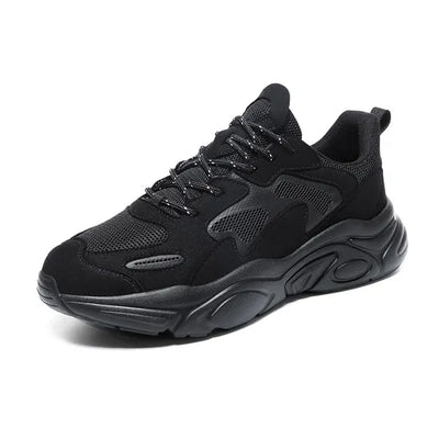 Sapatos de trabalho masculinos com tops de aço e sola não -deslizante