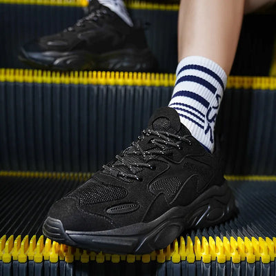 Sapatos de trabalho masculinos com tops de aço e sola não -deslizante