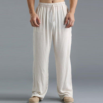 Calça de algodão Cross Cross e Cut Follow Cut confortável