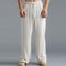 Calça de algodão Cross Cross e Cut Follow Cut confortável