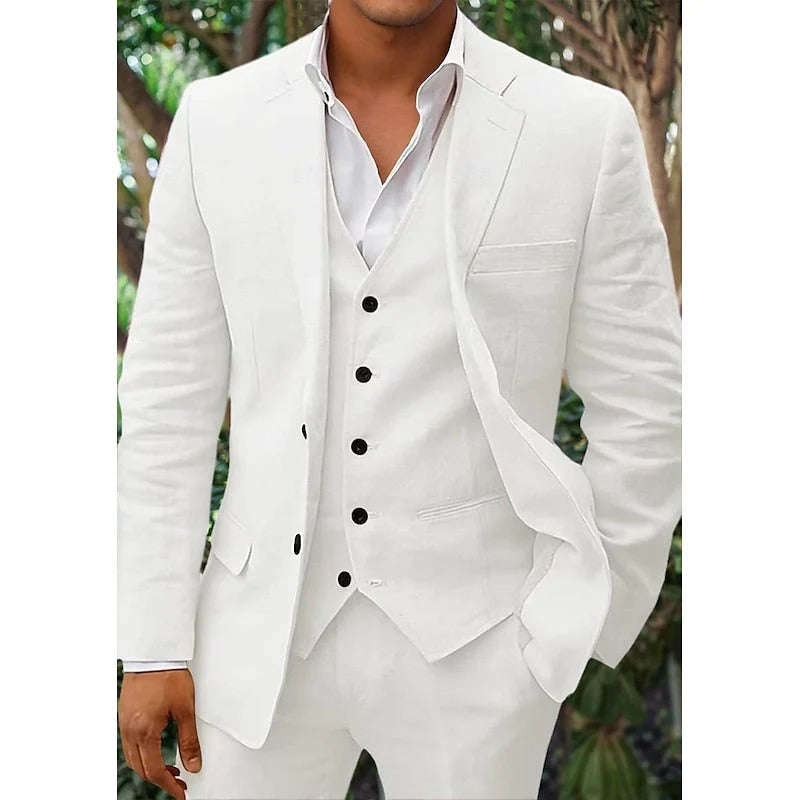 3 -peça homens com colete
