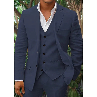 3 -peça homens com colete