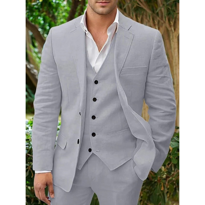 3 -peça homens com colete