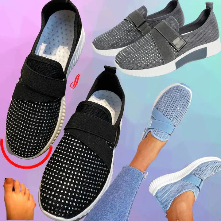 Sapatos de velcro para mulheres - melhore sua postura
