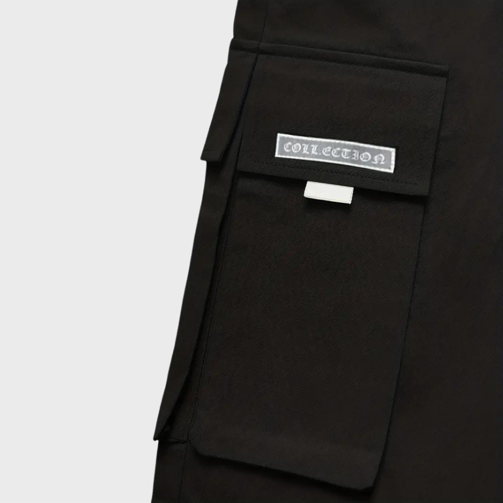 Versátil pantalón cargo de caballero con pernera estrecha