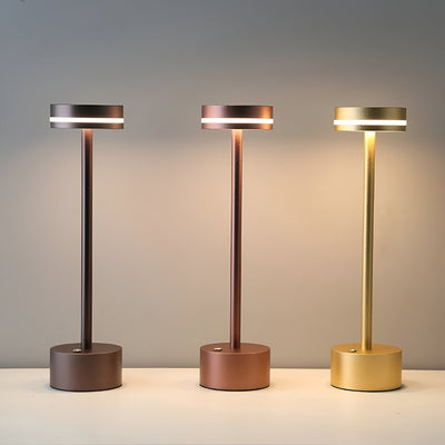 Touch do manto - lâmpada de mesa portátil e recarregável - luz ajustável
