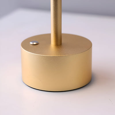 Touch do manto - lâmpada de mesa portátil e recarregável - luz ajustável