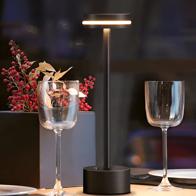 Touch do manto - lâmpada de mesa portátil e recarregável - luz ajustável