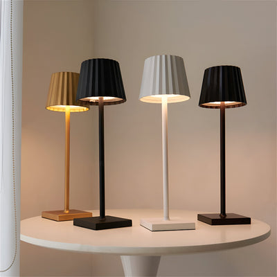 Luminatouch - Lâmpada de mesa LED sem fio, impermeável, recarregável e controlável