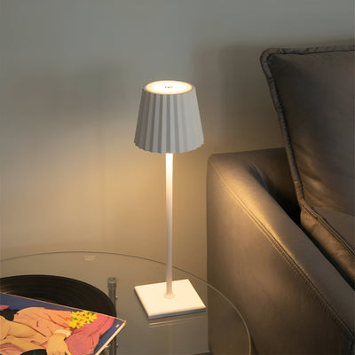 Luminatouch - Lâmpada de mesa LED sem fio, impermeável, recarregável e controlável
