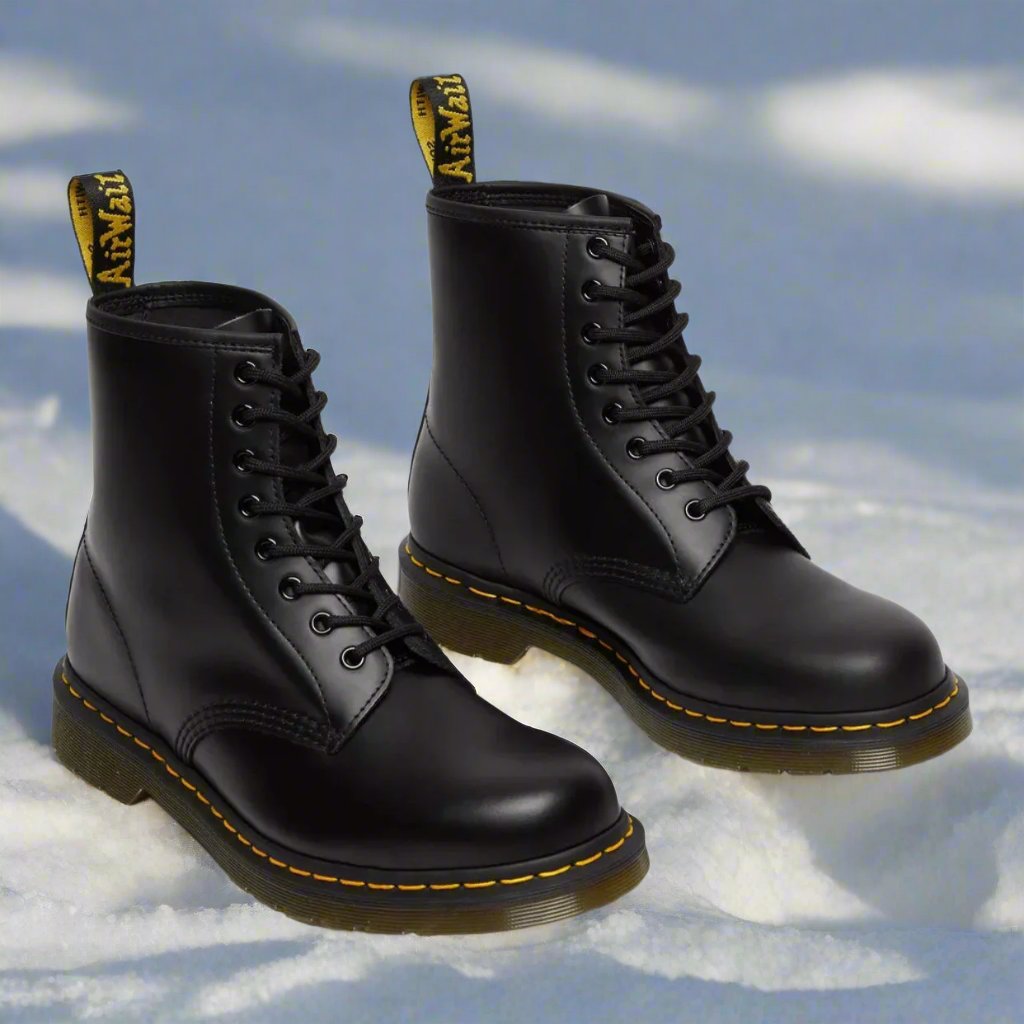 Botas modernas com atacadores para mulher - Design confortável e versátil