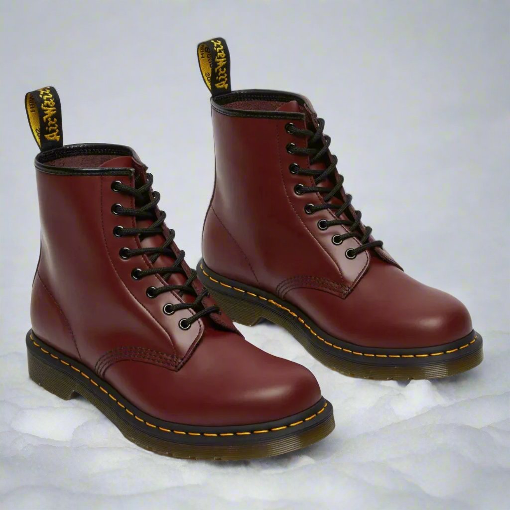 Botas modernas com atacadores para mulher - Design confortável e versátil