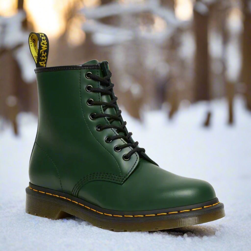 Botas modernas com atacadores para mulher - Design confortável e versátil