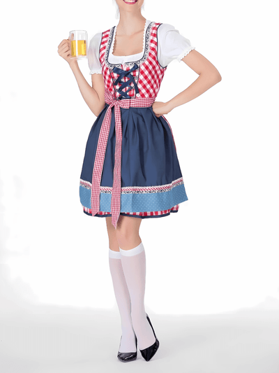 Comprimento exato do vestido Dirndl | Oktoberfest
