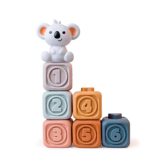 Sensorystack | Brinquedo empilhável respeitoso de dentes