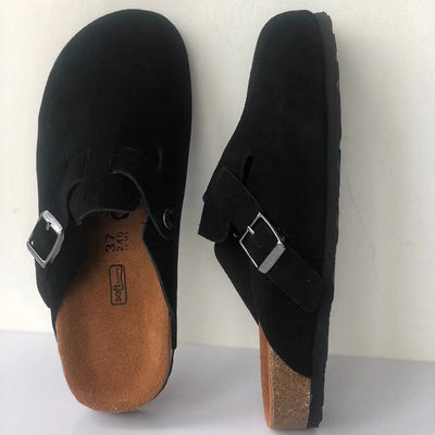 Sandalia Boston de piel unisex de alta gama