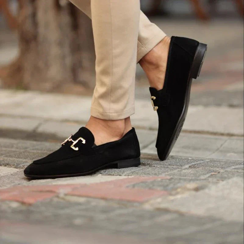 Mocassins de negócios elegantes para homens