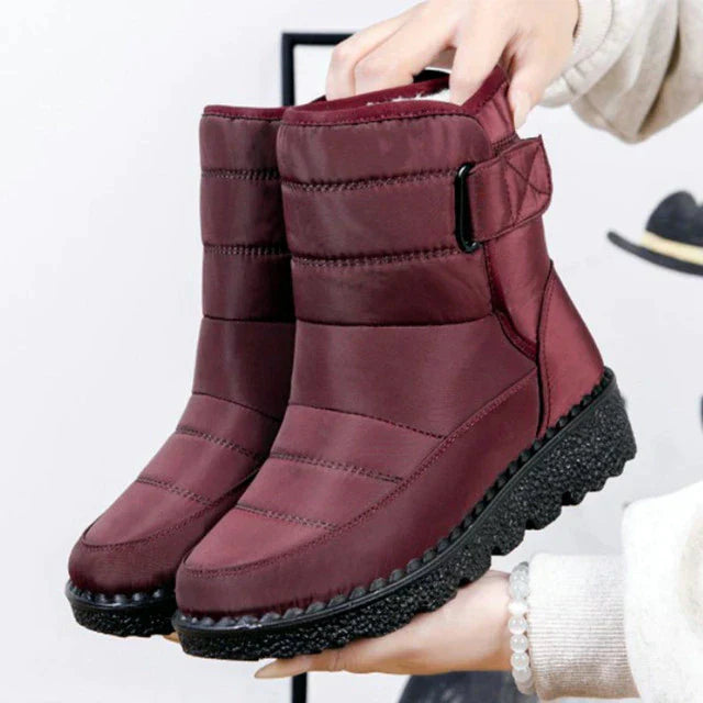 Emme - as novas botas de algodão não -deslizante, à prova d'água e acolchoadas