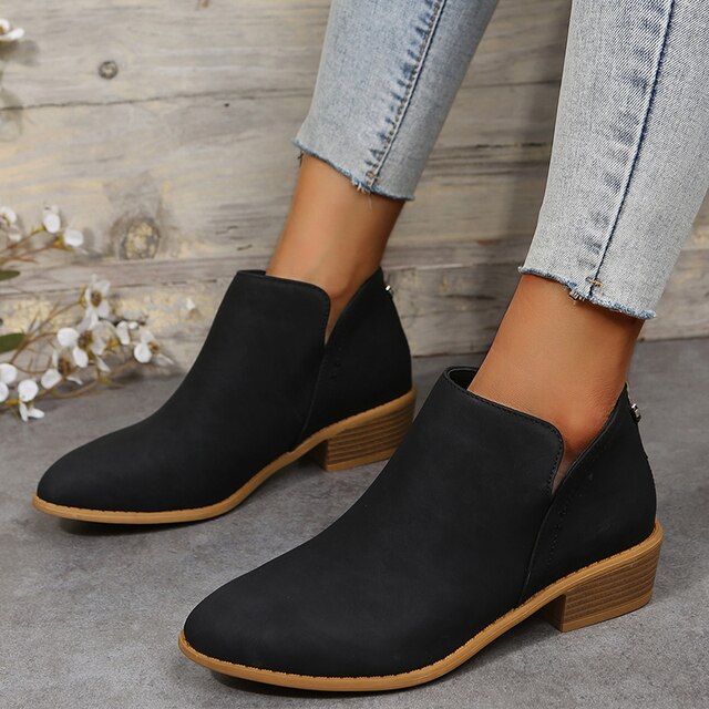 Botins ortopédicos para mulher - Sujeição e conforto para os dias de inverno