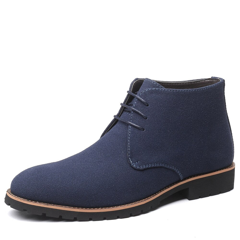 Laurens | Sapatos de couro de camurça de primeira qualidade