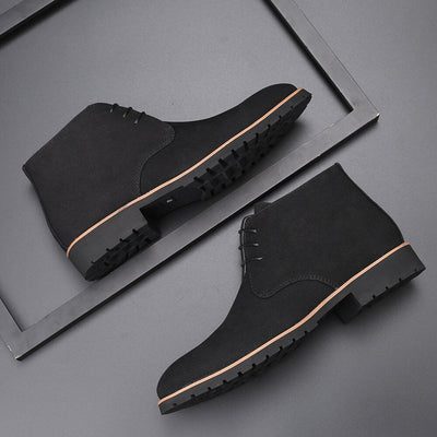 Laurens | Sapatos de couro de camurça de primeira qualidade