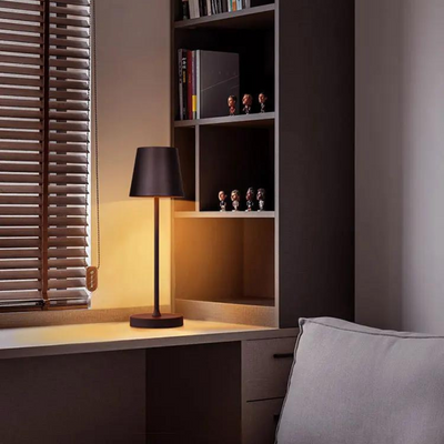 Lâmpada led tátil portátil