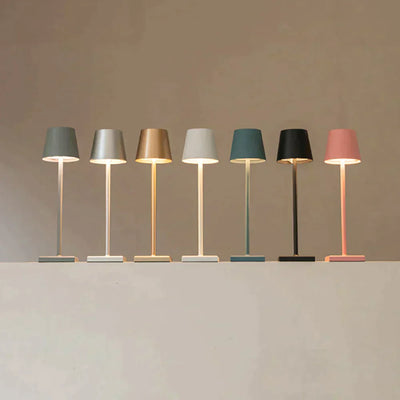 Lâmpada led tátil portátil