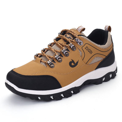 Sapatos ortopédicos com suporte reforçado e design respirável