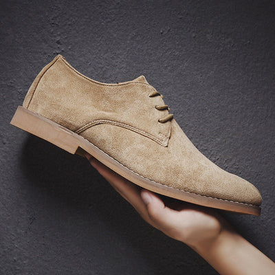 Sapatos de camurça para homens elegantes e estilos sapatos