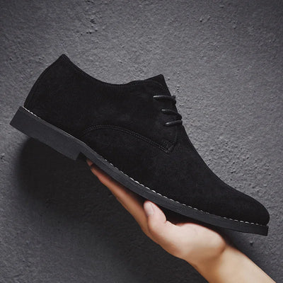 Sapatos de camurça para homens elegantes e estilos sapatos