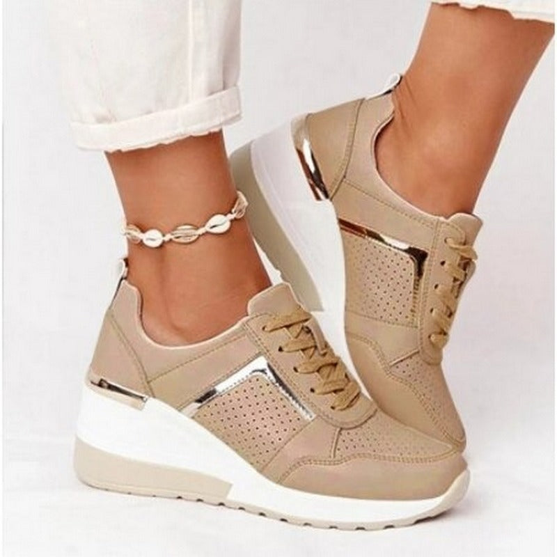 Ténis desportivos da moda para mulher - Sapatos para caminhar Mulher