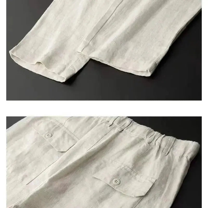 Traje de linho | Tecido de linho luxuoso para homens