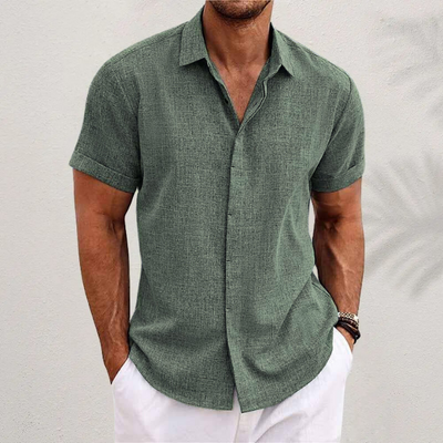 Mang de verão de verão curto masculino