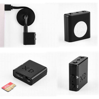 Nanopeek | Câmera Mini HD com áudio - câmara de vigilância portátil e sem fio