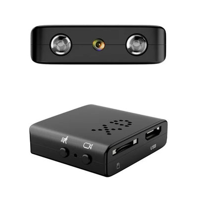 Câmera Micro HD com WI -FI e Audio - Câmara de Segurança Compacta com Visão Noturna