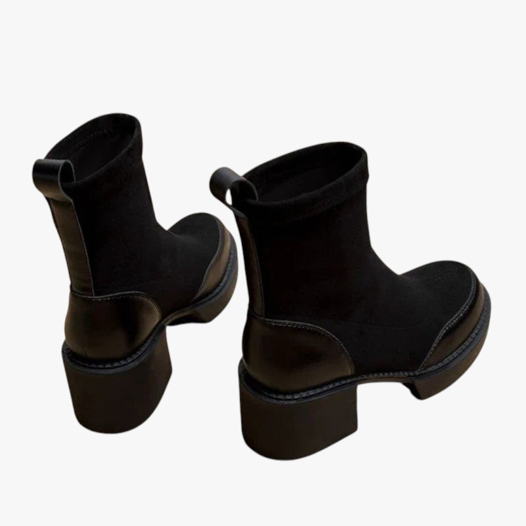 Daniela | Stivali con tacco alto in camoscio da donna