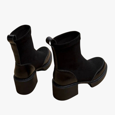 Daniela | Stivali con tacco alto in camoscio da donna