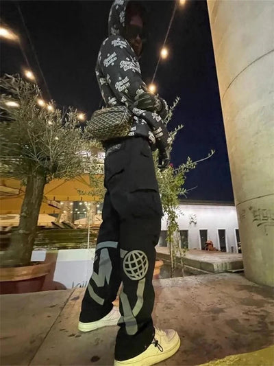 Calça de carga menos dois