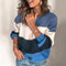 Couleurs du pull en cachemire rayé Nolia 