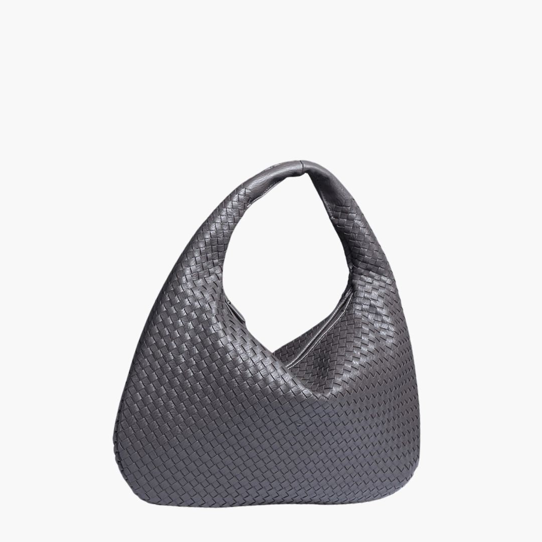 Bolsa de hobo estruturada para mulheres com bandole ajustável