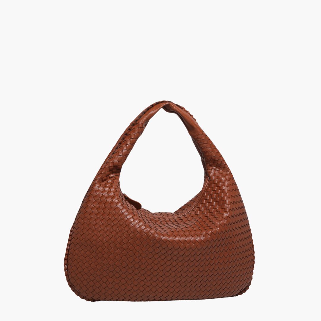 Bolsa de hobo estruturada para mulheres com bandole ajustável