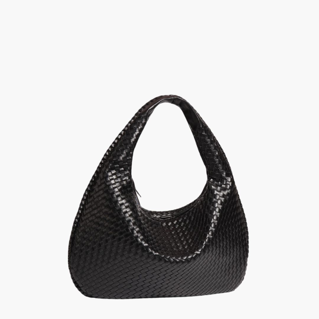 Bolsa de hobo estruturada para mulheres com bandole ajustável