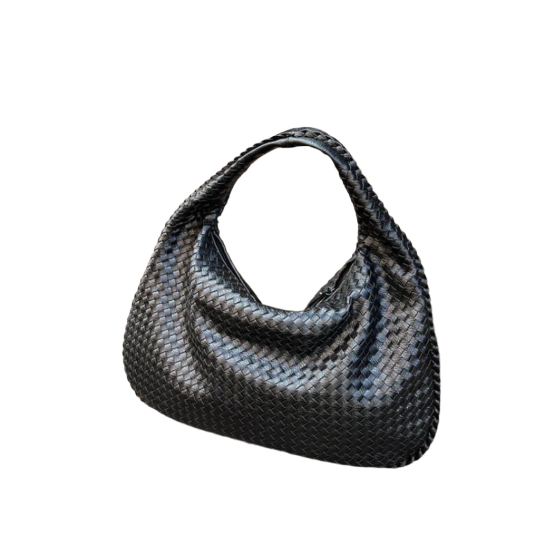 Bolsa de hobo estruturada para mulheres com bandole ajustável